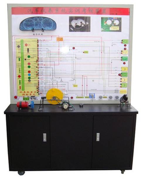 汽車儀表防盜系統(tǒng)示教板
