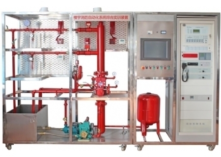 SHYL-XF08型消防聯動控制中心及噴淋滅火系統實訓裝置